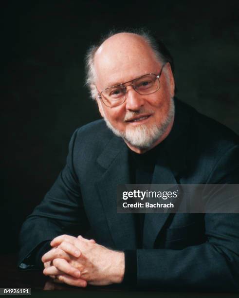 Smiling portrait of the American composer John Williams, Boston, Massachussetts, 1997. Photo by Bachrach/Getty Images)