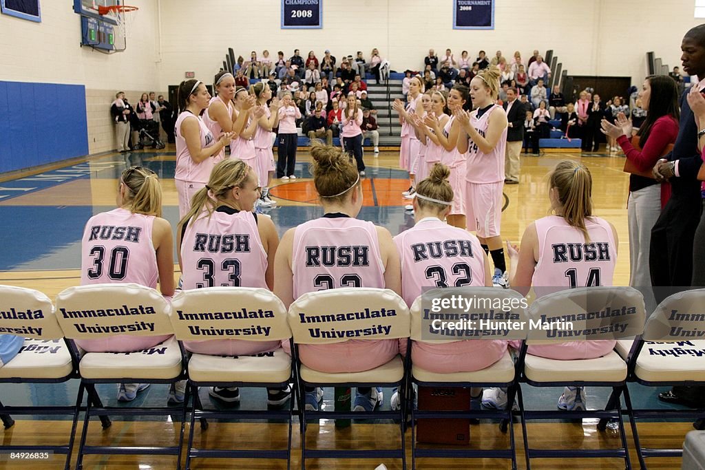 Cathy Rush is Honored at Immaculata University