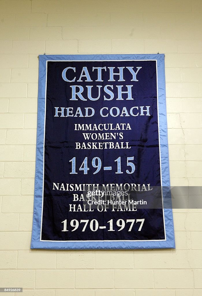 Cathy Rush is Honored at Immaculata University