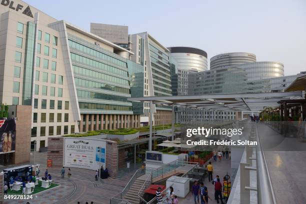 The town of Gurgaon. Gurgaon is the industrial and financial center of Haryana. Over the past 25 years the city has undergone rapid development and...