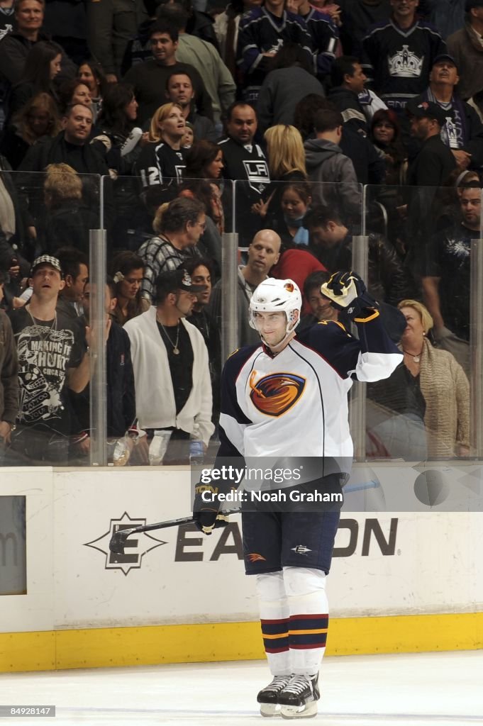 Atlanta Thrashers v Los Angeles Kings