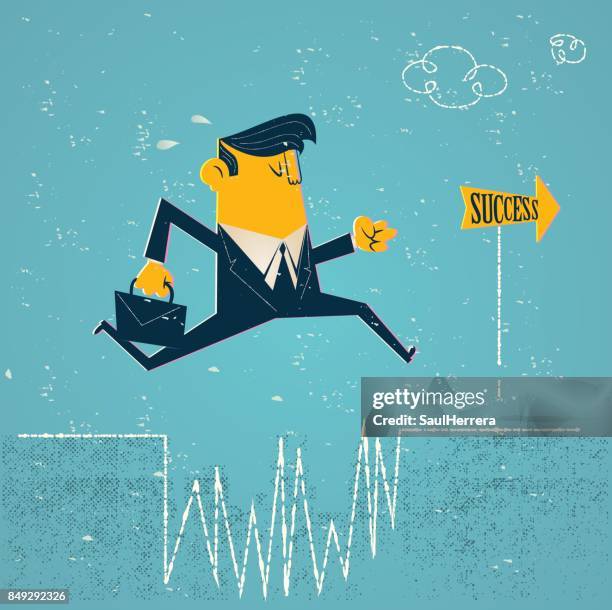 businessman taking risks - mexican businessman stock illustrations