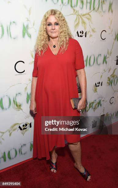 Actress Susan Traylor attends Los Angeles premiere of 'Woodshock' at ArcLight Cinemas on September 18, 2017 in Hollywood, California.