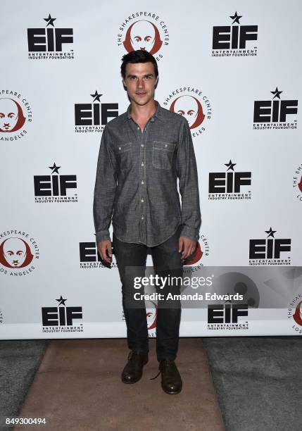 Actor Finn Wittrock arrives at the 27th Annual Simply Shakespeare benefit at the Freud Playhouse, UCLA on September 18, 2017 in Westwood, California.