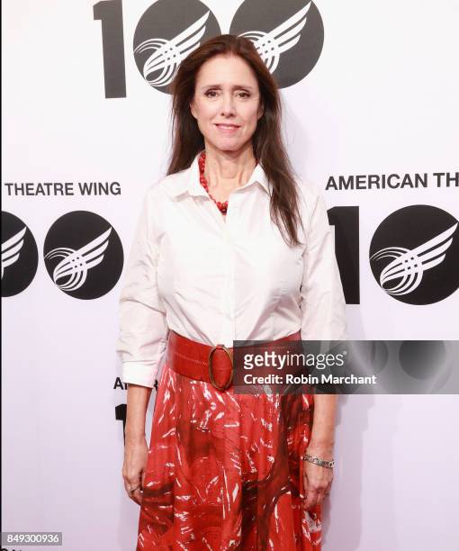 Director Julie Taymor attends The American Theatre Wing's Centennial Gala at Cipriani 42nd Street on September 18, 2017 in New York City.