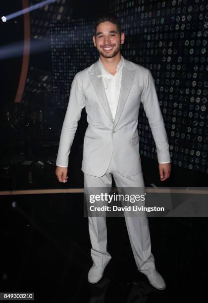 Dancer Alan Bersten attends "Dancing with the Stars" season 25 at CBS Televison City on September 18, 2017 in Los Angeles, California.