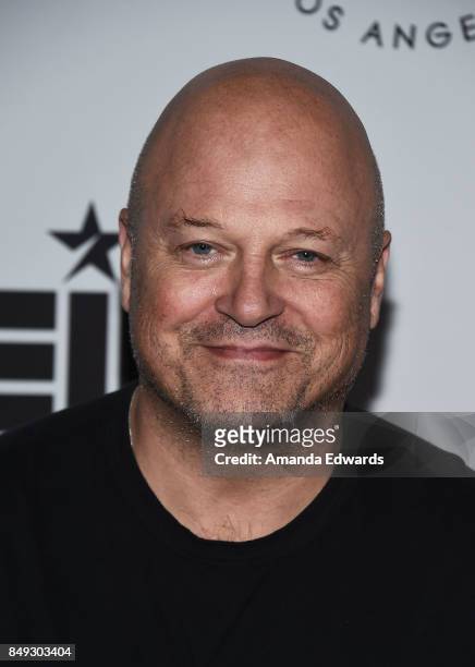 Actor Michael Chiklis arrives at the 27th Annual Simply Shakespeare benefit at the Freud Playhouse, UCLA on September 18, 2017 in Westwood,...