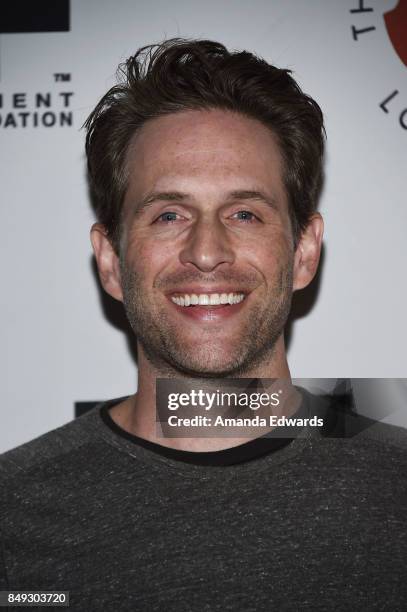 Actor Glenn Howerton arrives at the 27th Annual Simply Shakespeare benefit at the Freud Playhouse, UCLA on September 18, 2017 in Westwood, California.