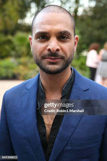 Actor Michael Mando attends the Canadian Consulate's Celebration for the Canadian Nominees of the 69th Emmy Awards at Official Residence Of Canada on...