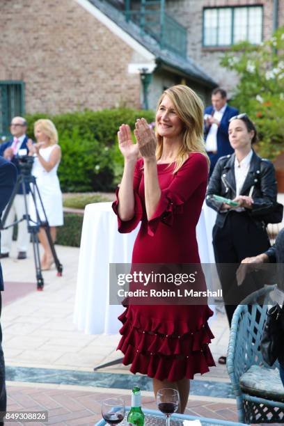 Emmy Winner and Actress Laura Dern attends the Canadian Consulate's Celebration for the Canadian Nominees of the 69th Emmy Awards at Official...