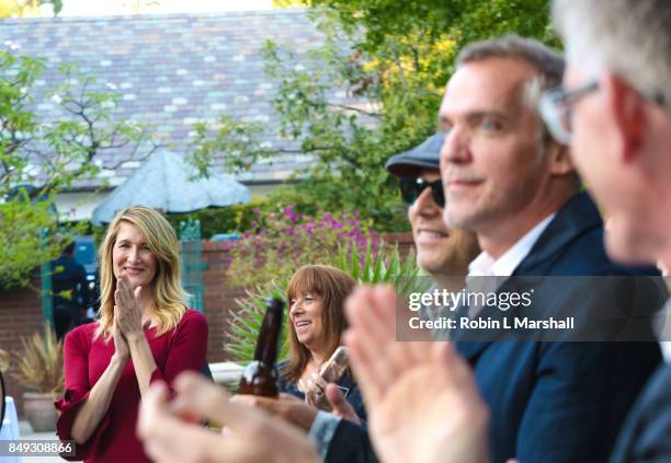 Emmy Winner and Actress Laura Dern attends the Canadian Consulate's Celebration for the Canadian Nominees of the 69th Emmy Awards at Official...