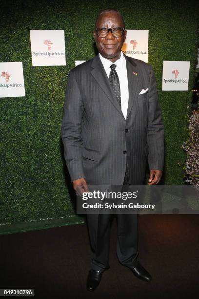 Mamady Conde attends Speak Up Africa 2017 Gala Celebrating African Leadership on September 18, 2017 in New York City.