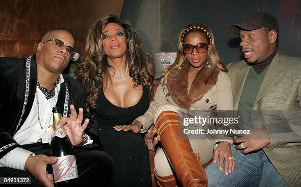 Kevin Hunter, Wendy Williams, Mary J. Blige and Kendu Isaacs