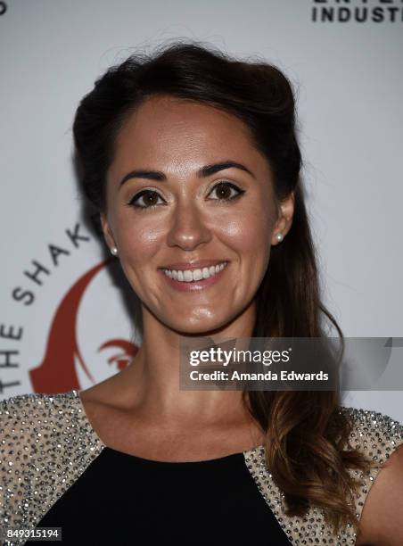 Actress Susannah Fielding arrives at the 27th Annual Simply Shakespeare benefit at the Freud Playhouse, UCLA on September 18, 2017 in Westwood,...