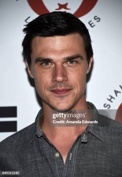 Actor Finn Wittrock arrives at the 27th Annual Simply Shakespeare benefit at the Freud Playhouse, UCLA on September 18, 2017 in Westwood, California.