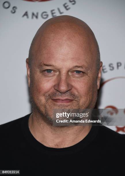 Actor Michael Chiklis arrives at the 27th Annual Simply Shakespeare benefit at the Freud Playhouse, UCLA on September 18, 2017 in Westwood,...