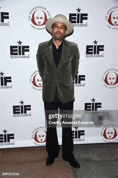 Musician Ben Harper arrives at the 27th Annual Simply Shakespeare benefit at the Freud Playhouse, UCLA on September 18, 2017 in Westwood, California.