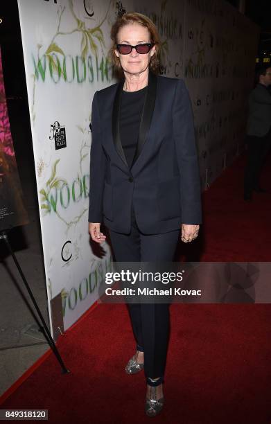 West Coast Director of Vogue and Teen Vogue Lisa Love attends Los Angeles 'Woodshock' premiere at ArcLight Cinemas on September 18, 2017 in...