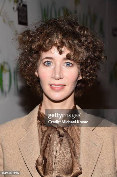 Director Miranda July attends the Los Angeles premiere of 'Woodshock' at ArcLight Cinemas on September 18, 2017 in Hollywood, California.