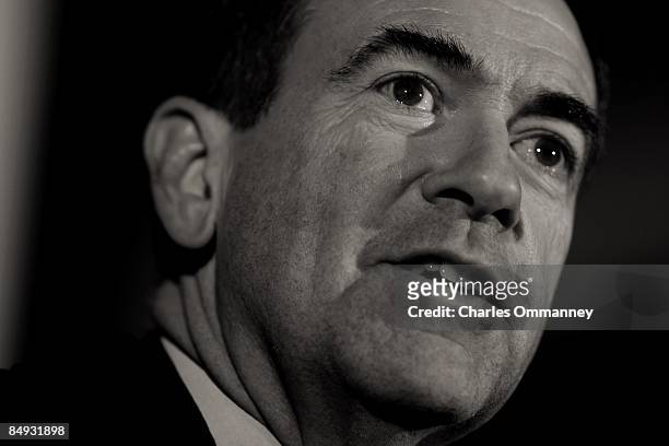 Republican U.S. Presidential hopeful Gov. Mike Huckabee and his wife, Janet Huckabee attend a fundraiser hosted by supporters including former U.S....