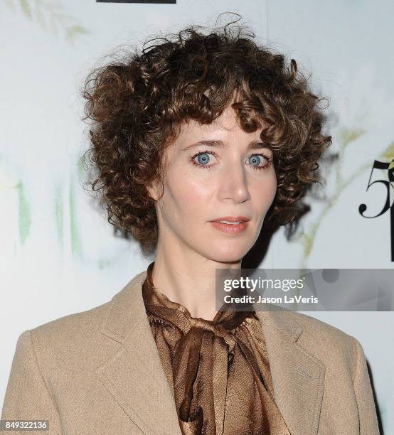 Actor and musician Miranda July attends the premiere of "Woodshock" at ArcLight Cinemas on September 18, 2017 in Hollywood, California.