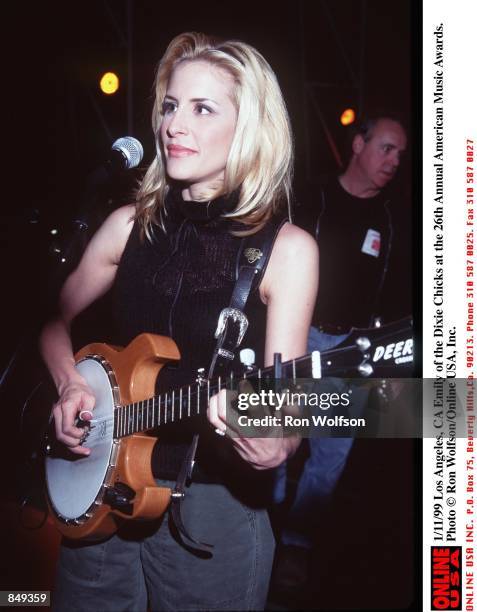 Los Angeles, CA Emily of the Dixie Chicks at the 26th annual American Music Awards at the Shrine Auditorium.