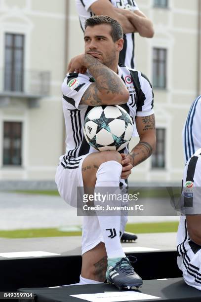 Stefano Sturaro of Juventus attends the First Team Squad Photocall on September 18, 2017 in Turin, Italy.