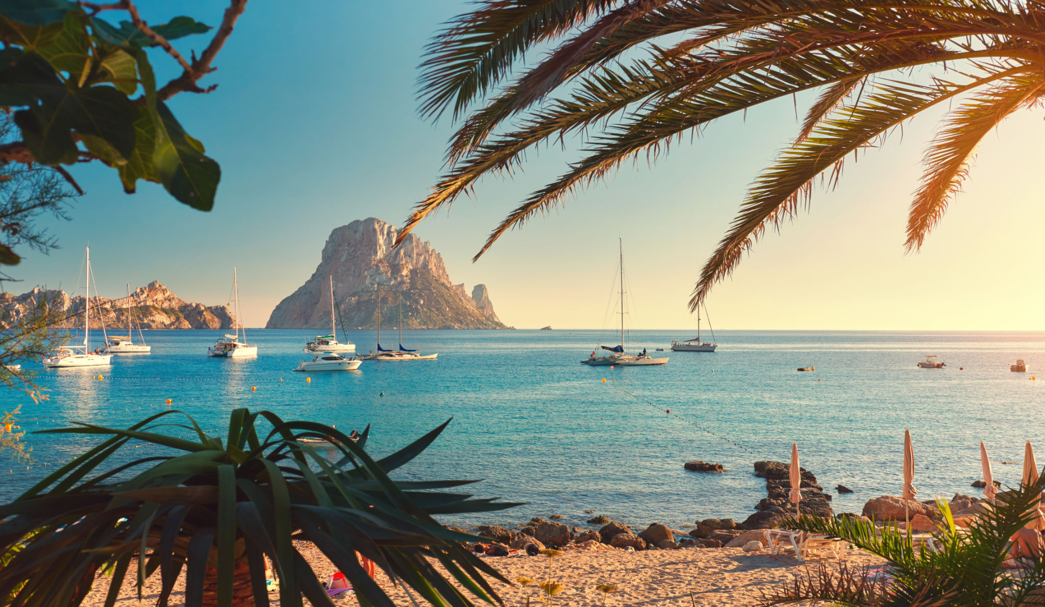 sunset ibiza