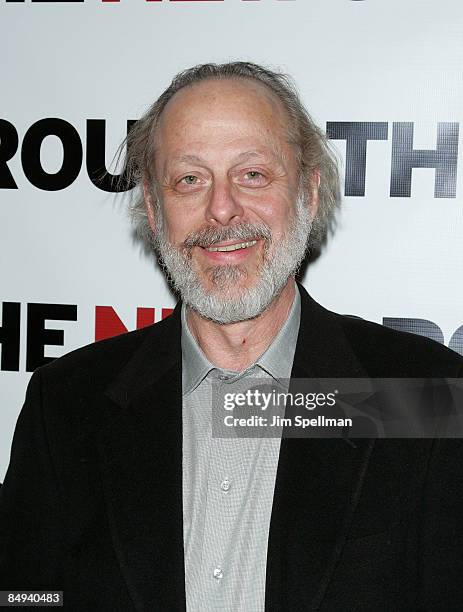 Actor Mark Blum attends the opening night party for "Mourning Becomes Electra: A Trilogy" at Metro Marche on February 19, 2009 in New York City.