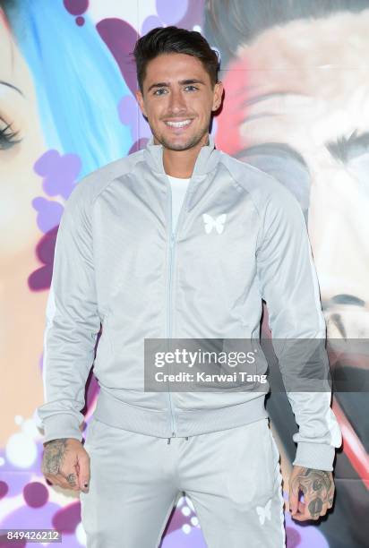 Stephen Bear attends a photocall for 'Just Tattoo Of Us: Can You Deal With The Reveal?' pop-up tattoo parlour on September 19, 2017 in London, United...