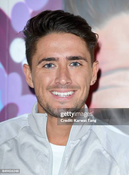 Stephen Bear attends a photocall for 'Just Tattoo Of Us: Can You Deal With The Reveal?' pop-up tattoo parlour on September 19, 2017 in London, United...