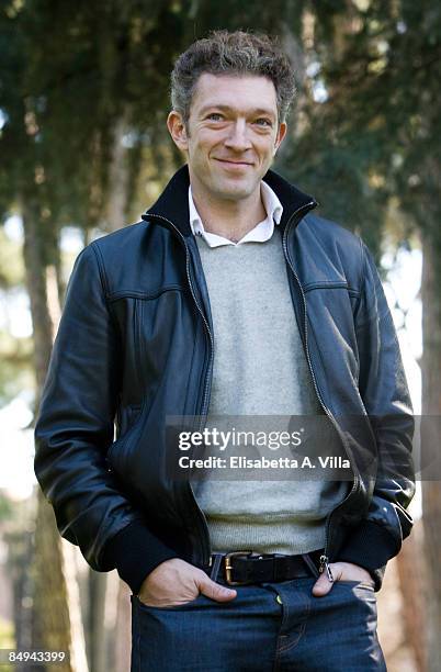 Actor Vincent Cassel attends a photocall for the movie "Death Instinct" Part 1 on February 20, 2009 in Rome, Italy.This is the first part of a movie...