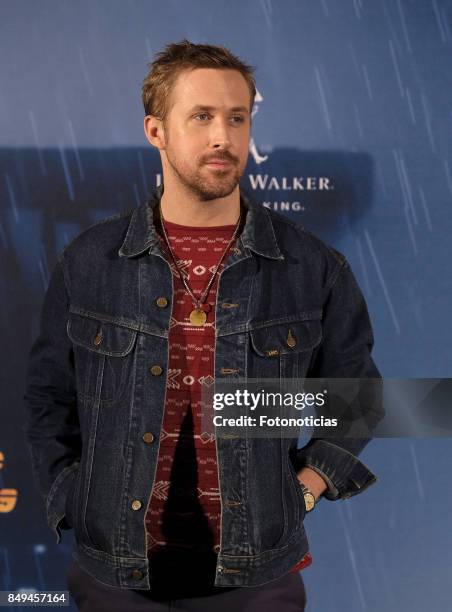 Actor Ryan Gosling attends a photocall for 'Blade Runner 2049' at the Villa Magna Hotel on September 19, 2017 in Madrid, Spain.