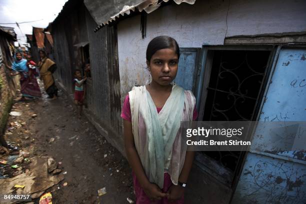 Images of rural girls who are the majority earners in their families and communities, on August 8, 2008 in rural Bangladesh, India. The Nike...