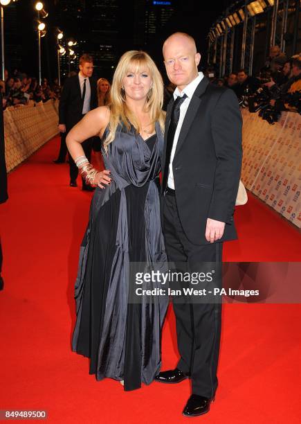 Jake Wood and Jo Joyner arriving for the 2013 National Television Awards at the O2 Arena, London.