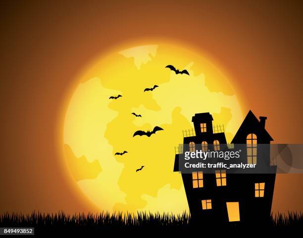 halloween background - spooky stock illustrations
