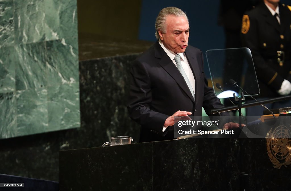 World Leaders Address Annual United Nations General Assembly