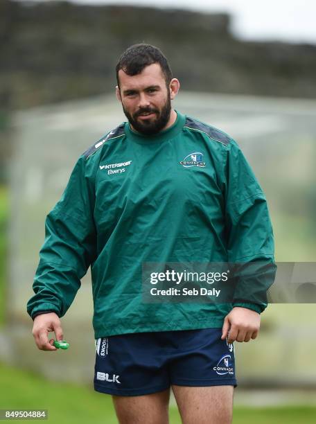 Galway , Ireland - 19 September 2017; JP Cooney of Connacht during squad training at the Sportsground in Galway.