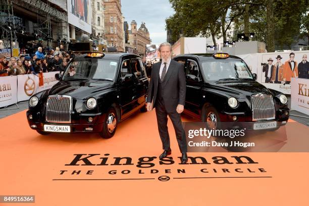 Jeff Bridges attends the 'Kingsman: The Golden Circle' World Premiere held at Odeon Leicester Square on September 18, 2017 in London, England.