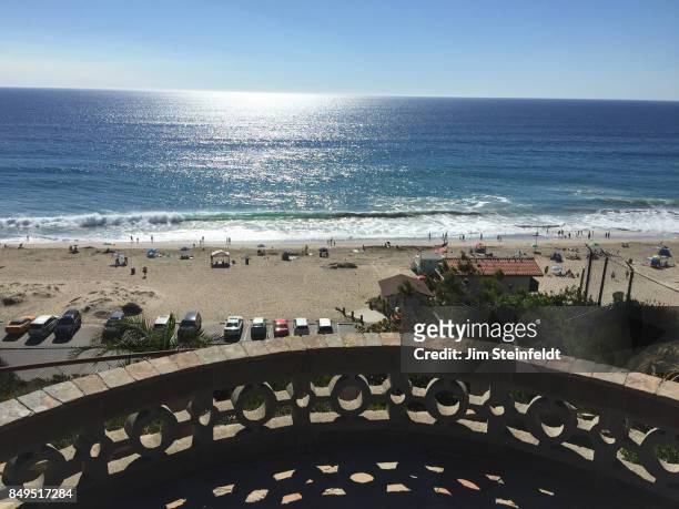 Zuma beach in Malibu, California on October 11, 2015.