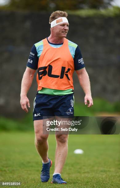 Galway , Ireland - 19 September 2017; Tom McCartney of Connacht during squad training at the Sportsground in Galway.