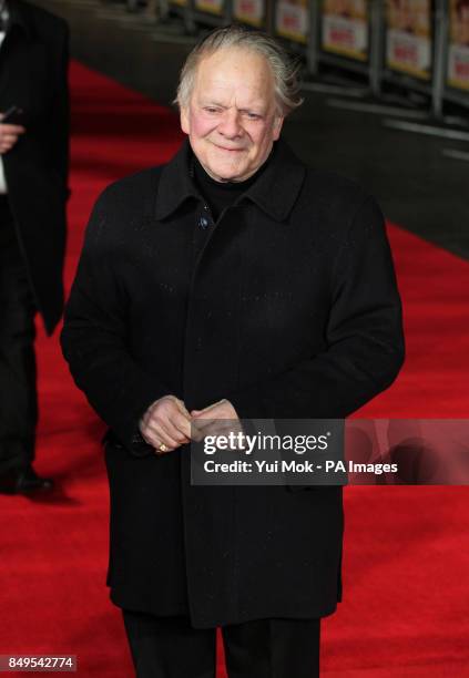 David Jason arriving for the UK film premiere of Run For Your Wife, at the Odeon Leicester Square, central London.