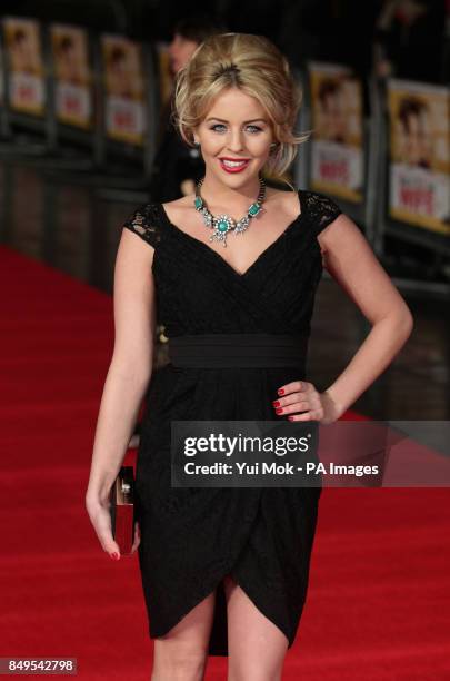 Lydia Bright arriving for the UK film premiere of Run For Your Wife, at the Odeon Leicester Square, central London.