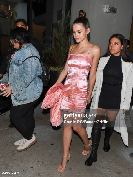 Maia Mitchell is seen on September 19, 2017 in Los Angeles, California.