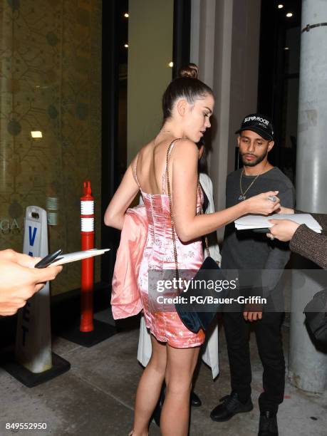 Maia Mitchell is seen on September 19, 2017 in Los Angeles, California.