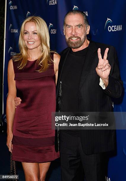 Jean-Paul Dejoria and Eloisa Dejoria arrive at the Annual Oceana Partner�s Awards Gala held at the home of Jena & Michael King on October 5, 2007 in...