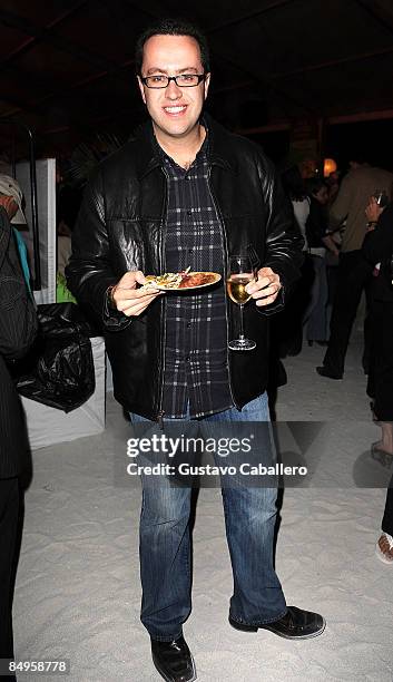 Spokesman for Subway Jared Fogle attends BubbleQ hosted by Tom Colicchio & Friends during the 2009 South Beach Wine and Food Festival at Delano Hotel...