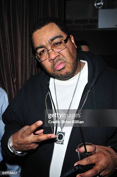 Sirius Radio personality Teddy Ted attends the after party for Indashio's "Five Years In Fashion" at D'Or at Dream Hotel on February 20, 2009 in New...