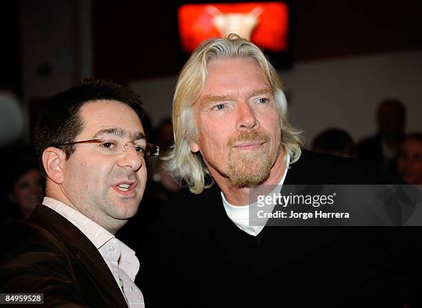 Sir Richard Branson during his Waxworks unveiling as he launches a global competition to find the best 'Sir Richard lookalikes', part of Virgin...
