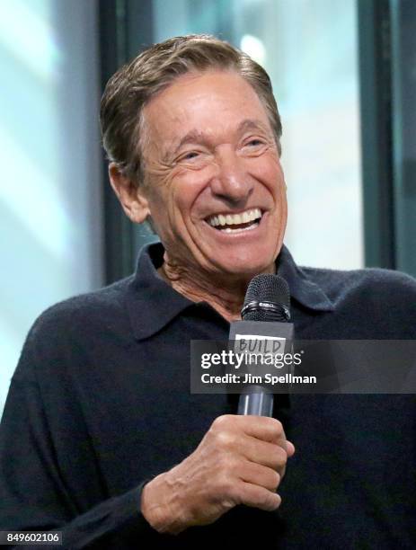 Personality Maury Povich attends Build to Discuss "Maury" at Build Studio on September 19, 2017 in New York City.